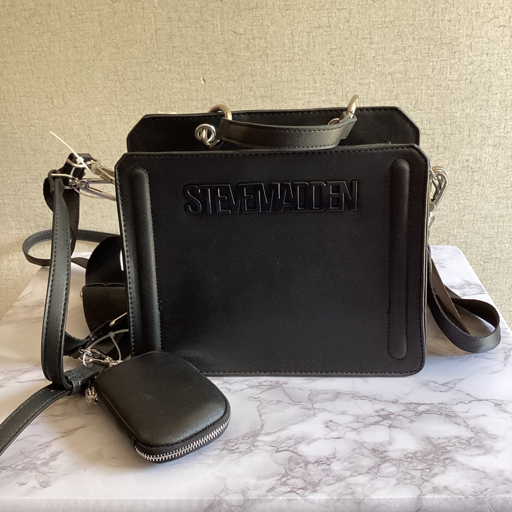 Steve Madden Black Crossbody Bag